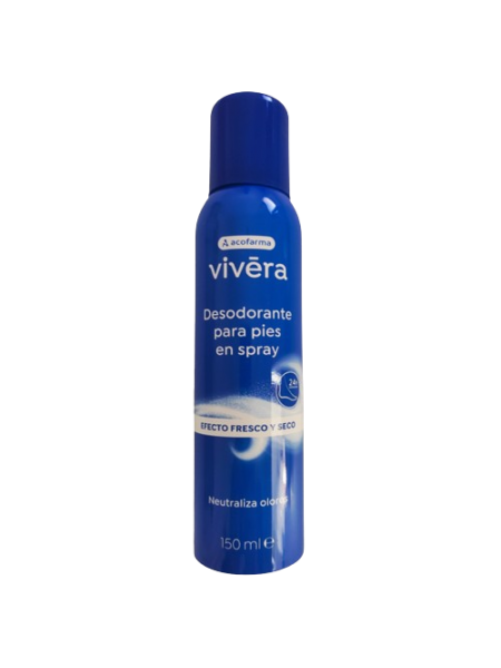 Acofarma vivera desodorante pies spray 150ml