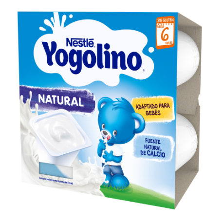 Nestlé iogolino sabor natural 100 g 4 tarrinas