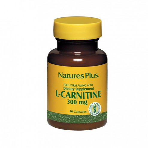 Natures plus l-carnitine 300 mg 30 caps
