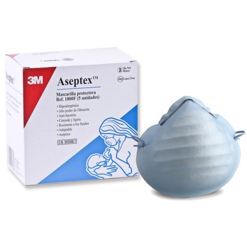 3 m mascarilla aseptex