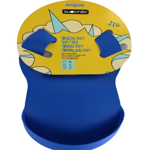 Babero infantil suavínex flexible pelícano