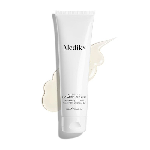 Medik8 Surface Radiance Cleanse gel limpiador con AHA y BHA 150 ml