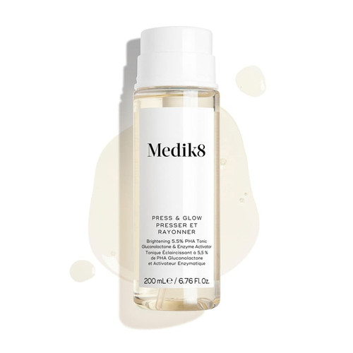 Medik8 Press & Glow tónico exfoliante diario con PHA 200 ml