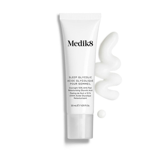 Medik8 Sleep Glycolic exfoliante nocturno con 10 % de ácido glicólico 30 ml