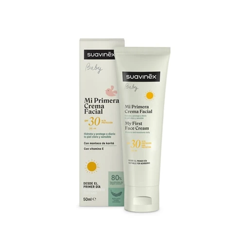 Suavinex Mi Primera Crema Facial SPF 30 bebé +0M 50 ml