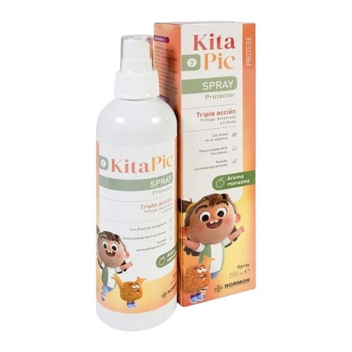 Kitapic Spray Protector antipiojos aroma manzana 250 ml