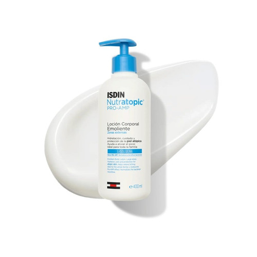 ISDIN Nutratopic Pro-AMP loción emoliente piel atópica 400 ml