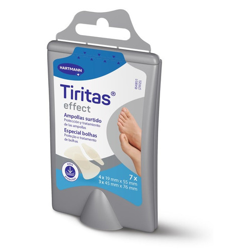 Tiritas Effect Ampollas Mix apósitos hidrocoloides surtidos 7 unidades