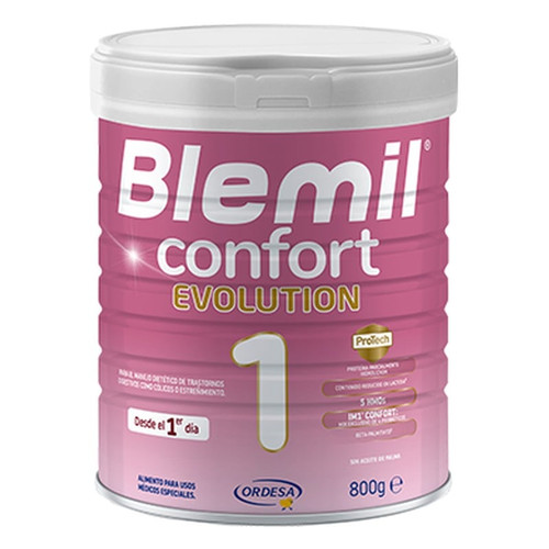Blemil 1 Confort Evolution fórmula para molestias digestivas desde el nacimiento 800 g
