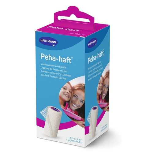 Peha-haft sin látex venda cohesiva 4 m x 10 cm