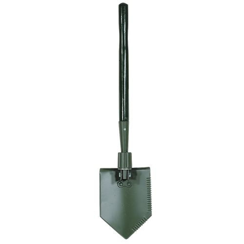 SINGLE-FOLD WOOD HANDLE SHOVEL
