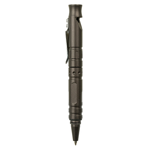 THE GRUNT COMPACT WHISTLE, GLASS BREAKER PEN GRAY