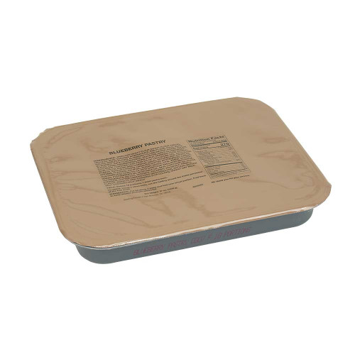 MRE POLY TRAY BLUEBERRY DESSERT PASTRY 4 TRAYS