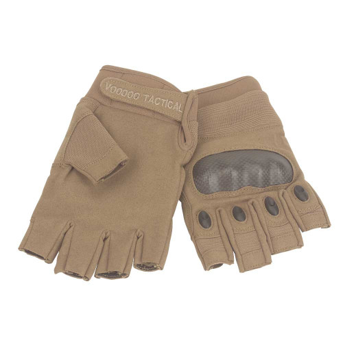 Voodoo Tactical Phantom 2 Hard Knuckle Half Finger Gloves