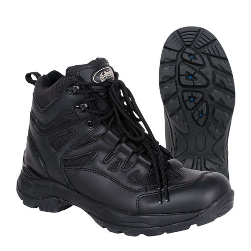 6 INCH LOW CUT TACTICAL BOOTS BLACK