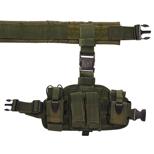 Tactical Drop Leg Rig With Universal Belt