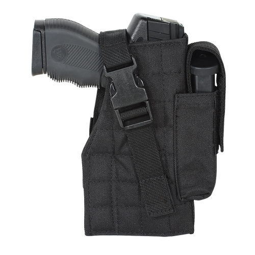 Tactical Molle Holster with Attached Mag Pouch