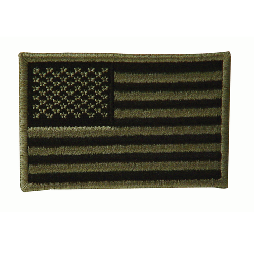 Embroidered U.S.A. Military Flag Patches