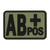 BLOOD TYPE RUBBER PATCH