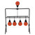 FIVE PADDLE RESET TARGET