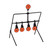 FIVE PADDLE RESET TARGET