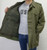 ITALIAN MILITARY SURPLUS O.D. PARKA WITH LINER