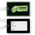 VOODOO TACTICAL LUGGAGE TAGS - BLACK/HI VIZ GREEN LOGO