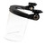 FACE SHIELD FOR FAST AND MITCH HELMETS WITH RAILING