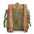 ROMANIAN CANVAS RUCKSACK WITH LEATHER STRAP
