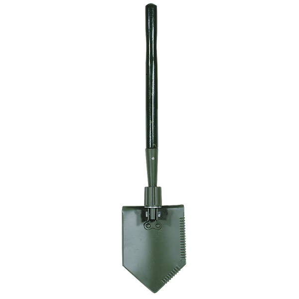 SINGLE-FOLD WOOD HANDLE SHOVEL