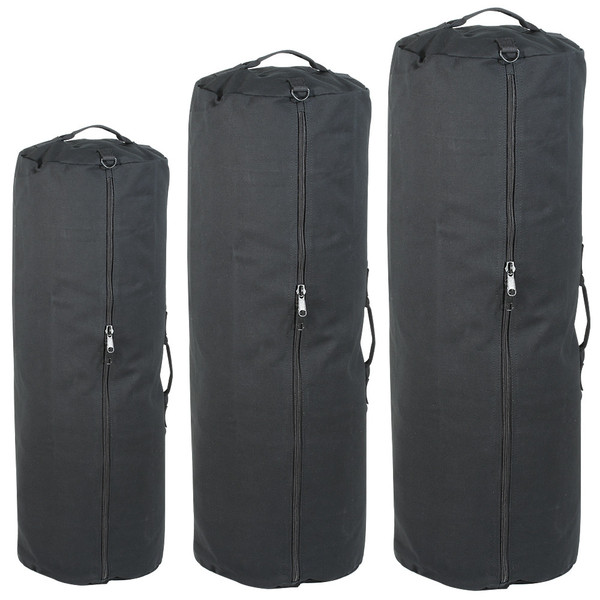 CANVAS ZIPPER DUFFLES