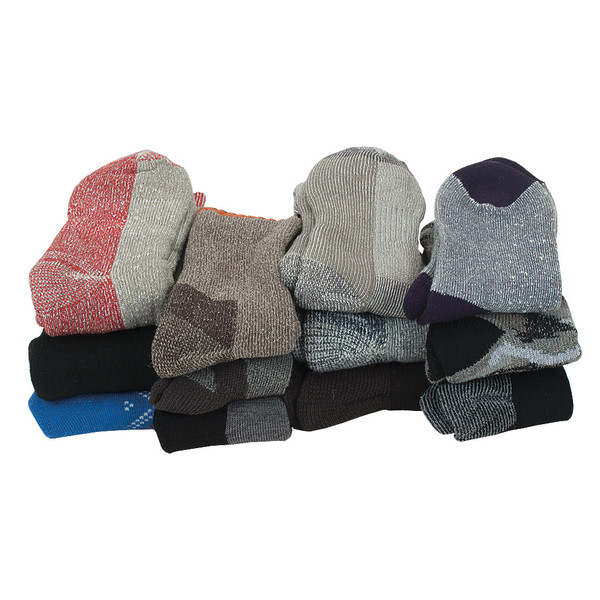 PREMIUM HEAVY WEIGHT WOOL SOCKS - 12 PACK