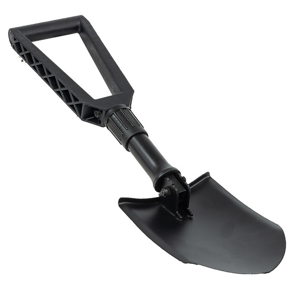 G.I. STYLE SHOVEL WITH MIL-SPEC MOLDED POLYCARBONATE HANDLE