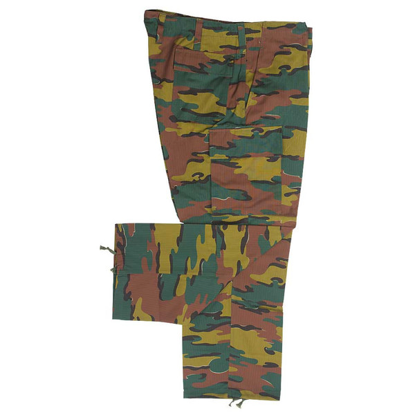 BELGIAN RIPSTOP BDU PANTS JIGSAW CAMOUFLAGE PATTERN