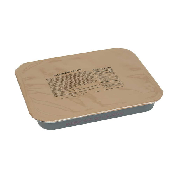 MRE POLY TRAY BLUEBERRY DESSERT PASTRY 4 TRAYS