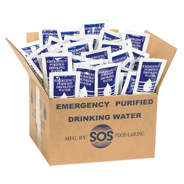 RETORT EMERGENCY WATER (96 POUCHES)