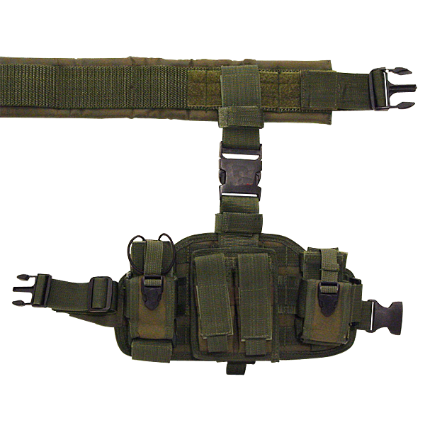 Tactical Drop Leg Rig With Universal Belt