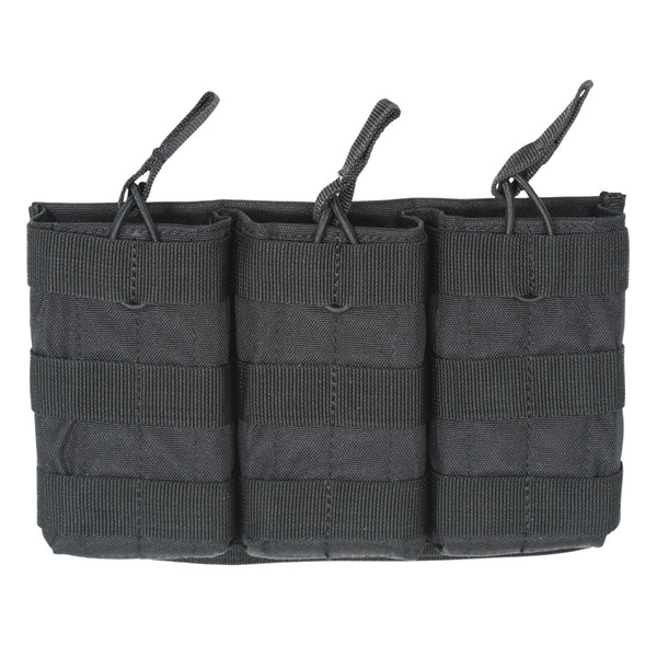 M4/M16 OPEN TOP MAG POUCH WITH BUNGEE SYSTEM TRIPLE