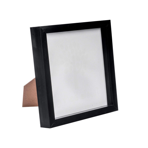 Nicola Spring 8x8in Box Frame - black