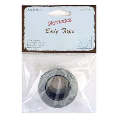 Double-Sided Adhesive Body Tape – 5m Roll, Skin-Safe & Strong