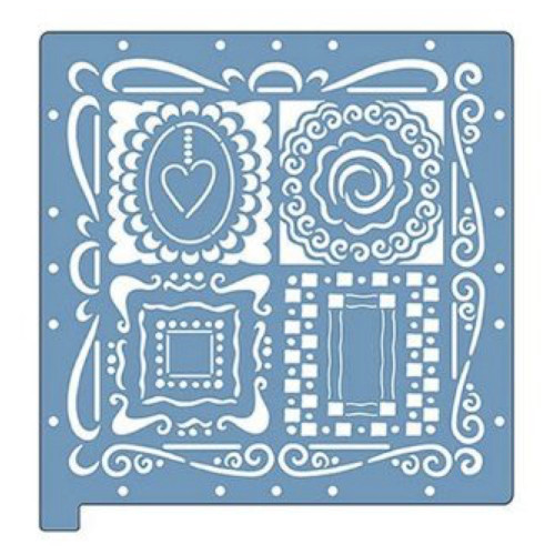 Fiskars ScrapBoss Mystical Themed Stencil Set for Scrapbooking & Crafts