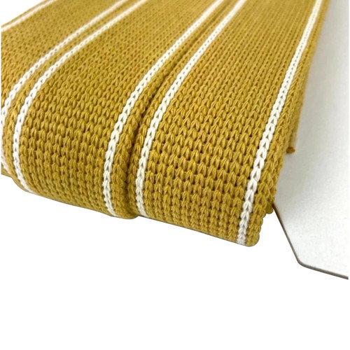 Mustard 34mm heavy duty webbing
