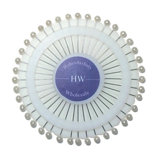 White Pearl Head Pin Wheel