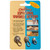 Retail packaging for the Expanding Wonder Button. The card backing features a tan and sky-blue colour scheme. The product name is printed at the top in bold lettering. Three expanding buttons are attached to the lower half of the card, clearly visible through a plastic blister. To the right, a blue panel shows three small photos demonstrating how the button extender is used on a shirt collar. A yellow label indicates that the pack contains assorted sizes.