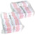 Two clear plastic packages of bundles of elastic, each bundle has a white paper sleeve that states Elastic in red print.
One of the large bundles states N:24 and the other states No:26