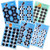 Black Metal Press stud Popper Snap Fastener Lion Brand Various Sizes