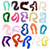 Image shows multiple lengths of marabou feather boa trim in a selection of colours. The feathers are soft, lightweight, and fluffy, attached to a central cord for easy application in sewing, costumes, and craft projects.