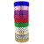 Image shows rolls of sequin bias binding tape in black, cerise pink, gold/black, emerald green, light gold, lilac, purple, red, royal blue, silver, and silver/black. The tape features sparkling sequins sewn onto a bias binding base, suitable for decorative sewing and crafts.