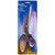 10 inch soft grip stainless steel dressmakers scissors in pink and black, displayed in Javelin retail packaging.