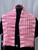 Hand-Knitted Chunky Ribbed Pink Scarf – Long Winter Scarf in Shades of Pink